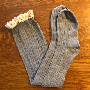 Boot Socks-Crochet Lace